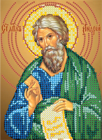 Схема для вышивки бисером PA-1253 Икона Апостол Андрей