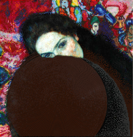 Набор для вышивки бисером PA-1520 Густав Климт "Дама с муфтой"
