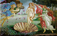 Набор для вышивки бисером PA-1528 Сандро Боттичелли "Рождение Венеры"