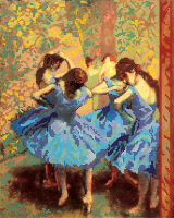 Схема для вышивки бисером PA-1531 Эдгар Дега "Танцовщицы в синем"